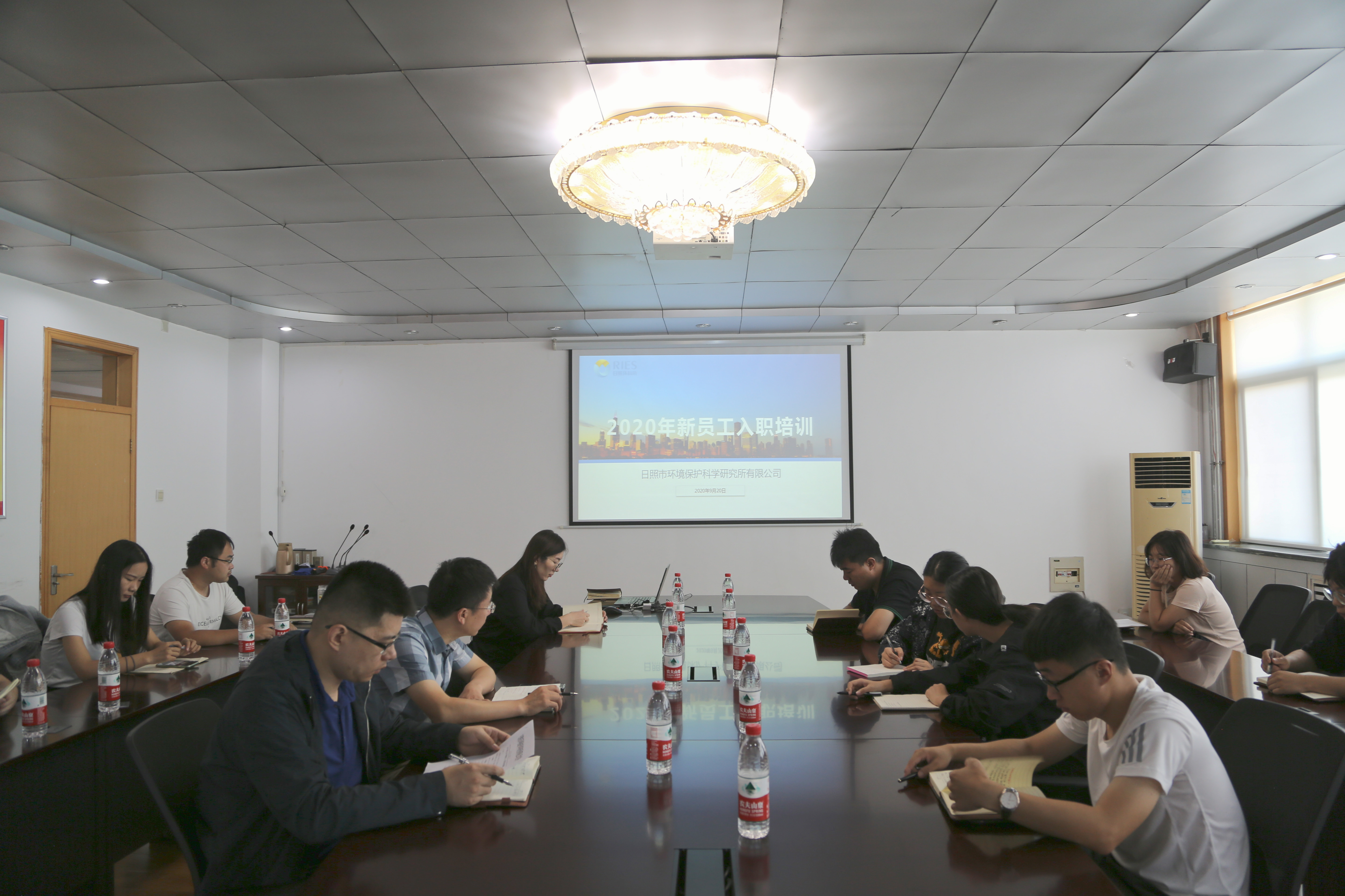 燃燒青春，奉獻(xiàn)環(huán)保|日照環(huán)科所公司2020年新進(jìn)員工入職培訓(xùn)圓滿完成